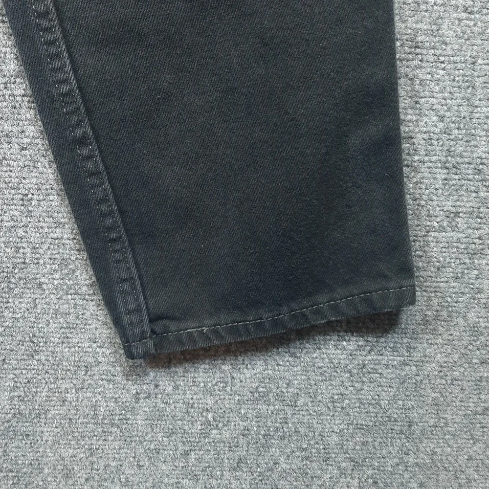 Levi's 550 Jeans Black Relaxed Fit Tapered Leg Size 32X34